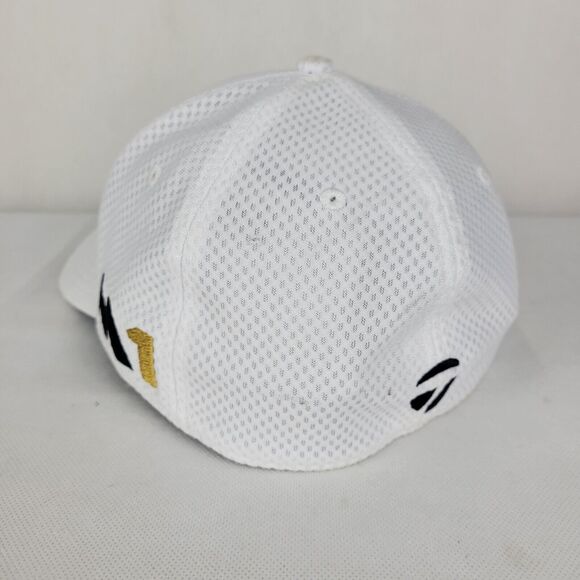 TaylorMade Golf Hat M1 PSi Flexfit L/XL White Cap - Picture 4 of 6